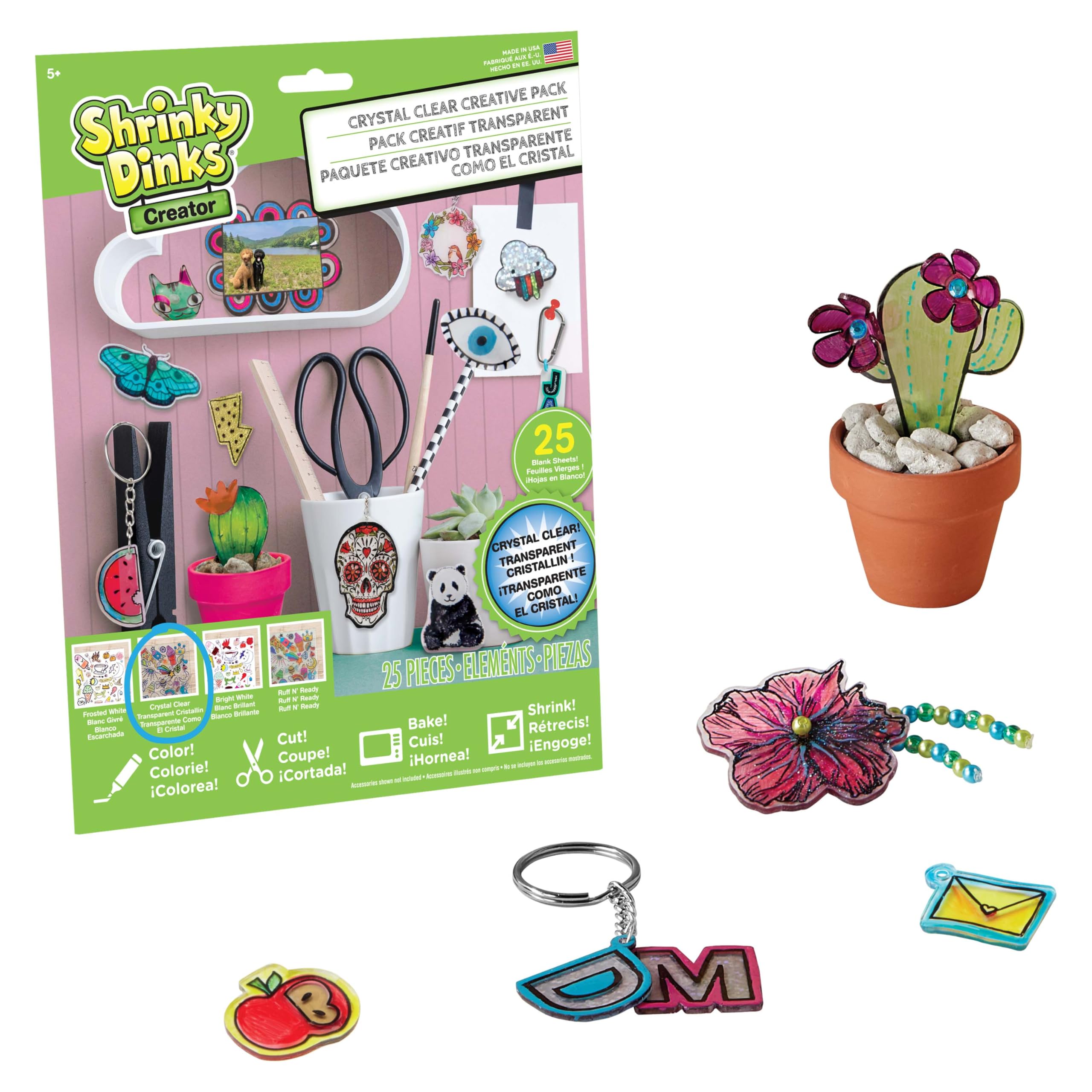 Amazon.com: Just Play Shrinky Dinks Ruff n' Ready Creative Pack